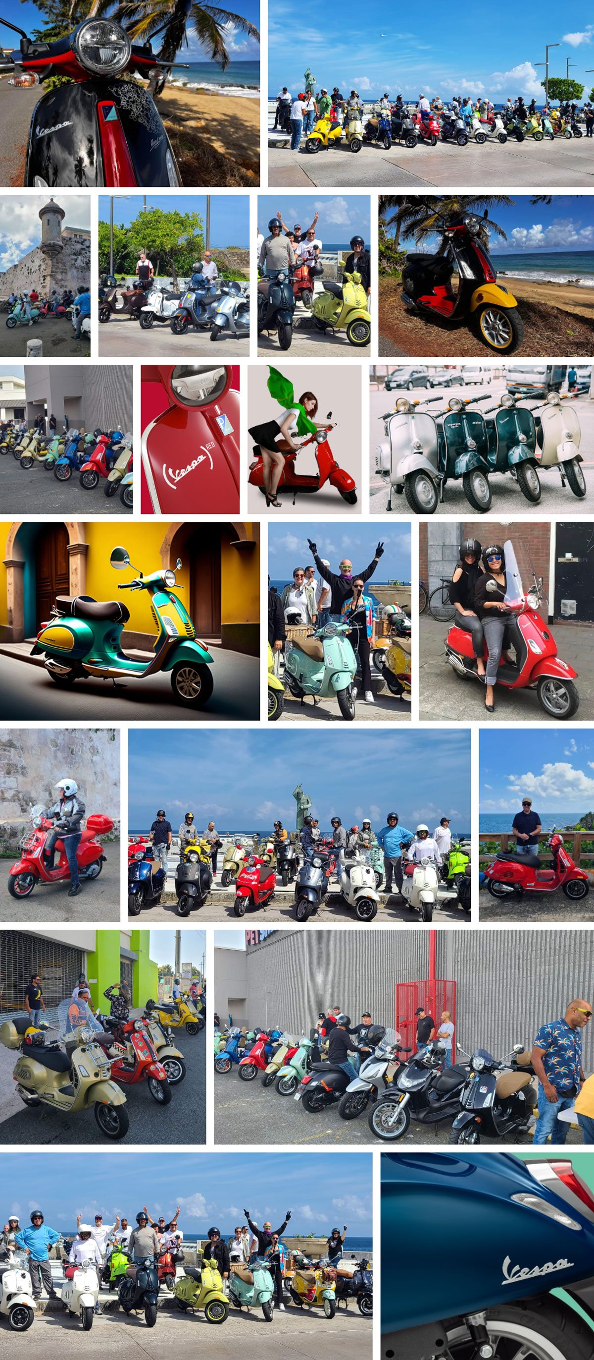 Fotos de Vespa en Puerto Rico