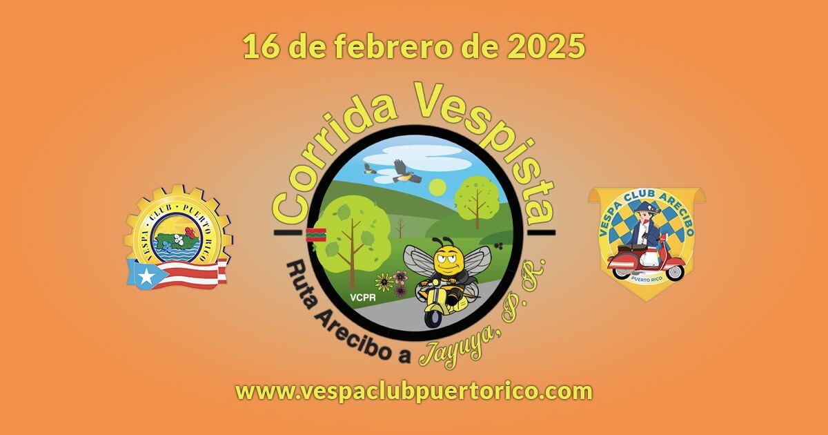 Corrida Vespista de Arecibo a Jayuya