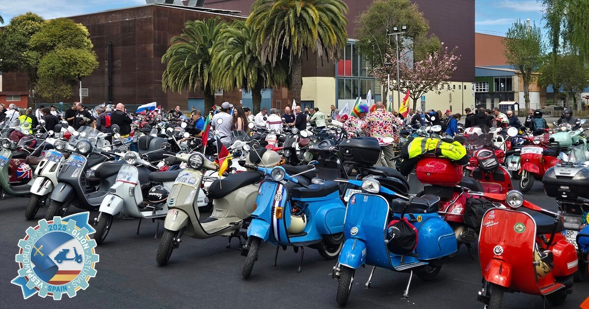 Convencion Vespa World Days 2025 en España